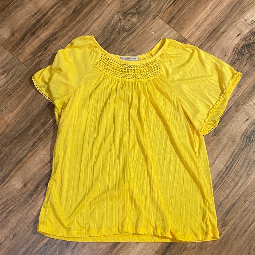 Carolyn Taylor Yellow Blouse